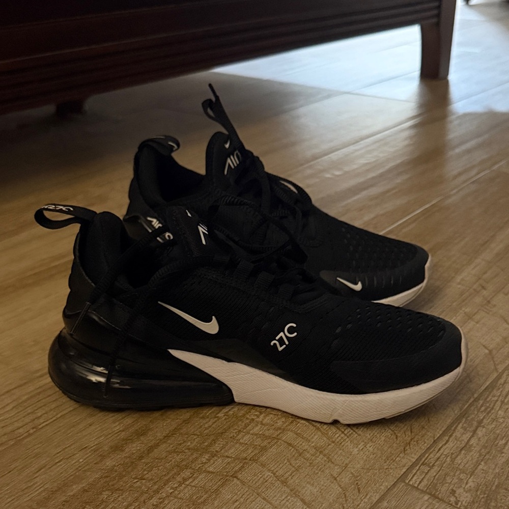 Nike Air Max 270 Black and White Sneakers